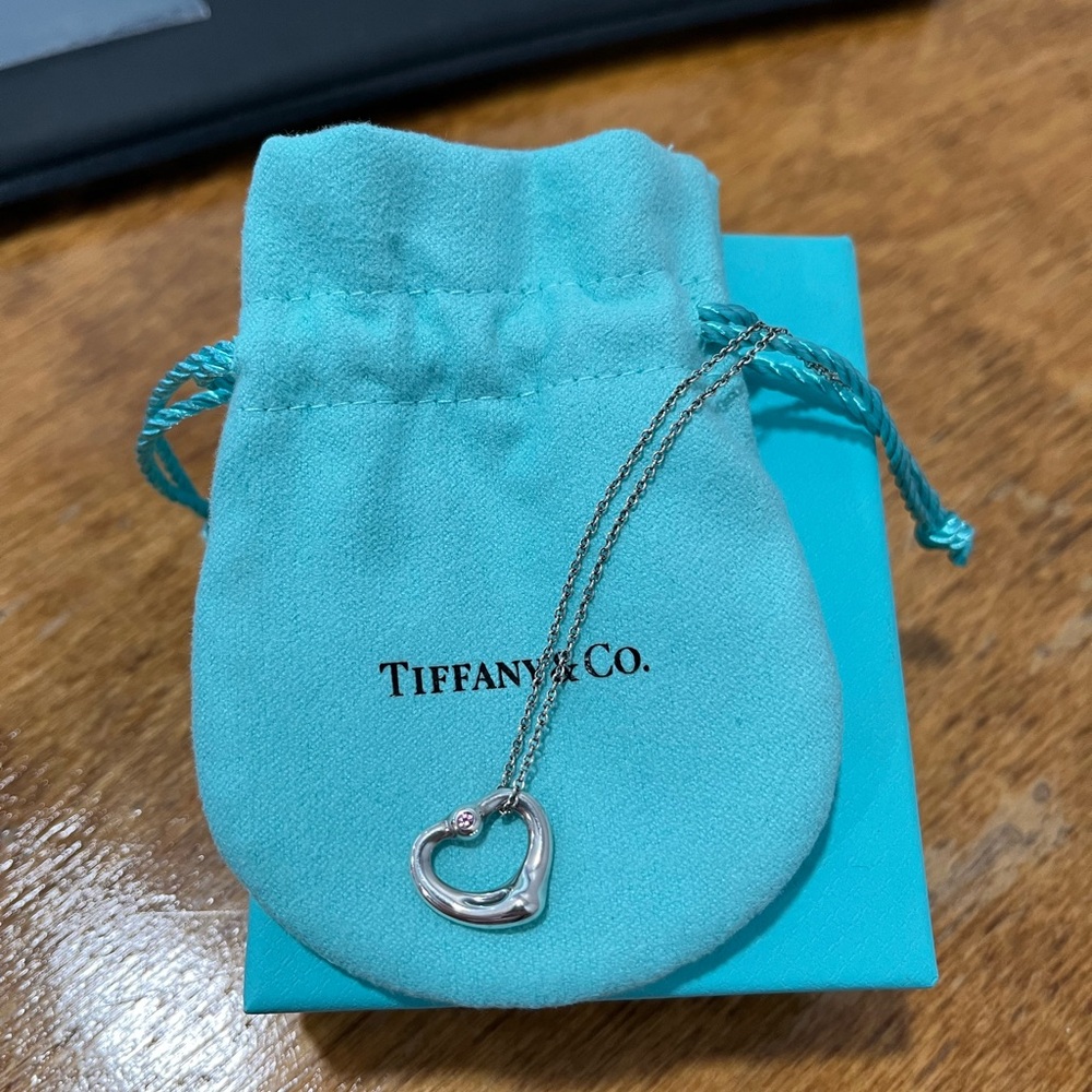 Tiffany & Co. Silver Heart Necklace